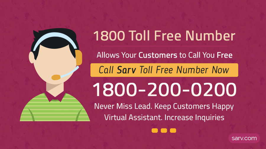 Sarv Toll Free Number