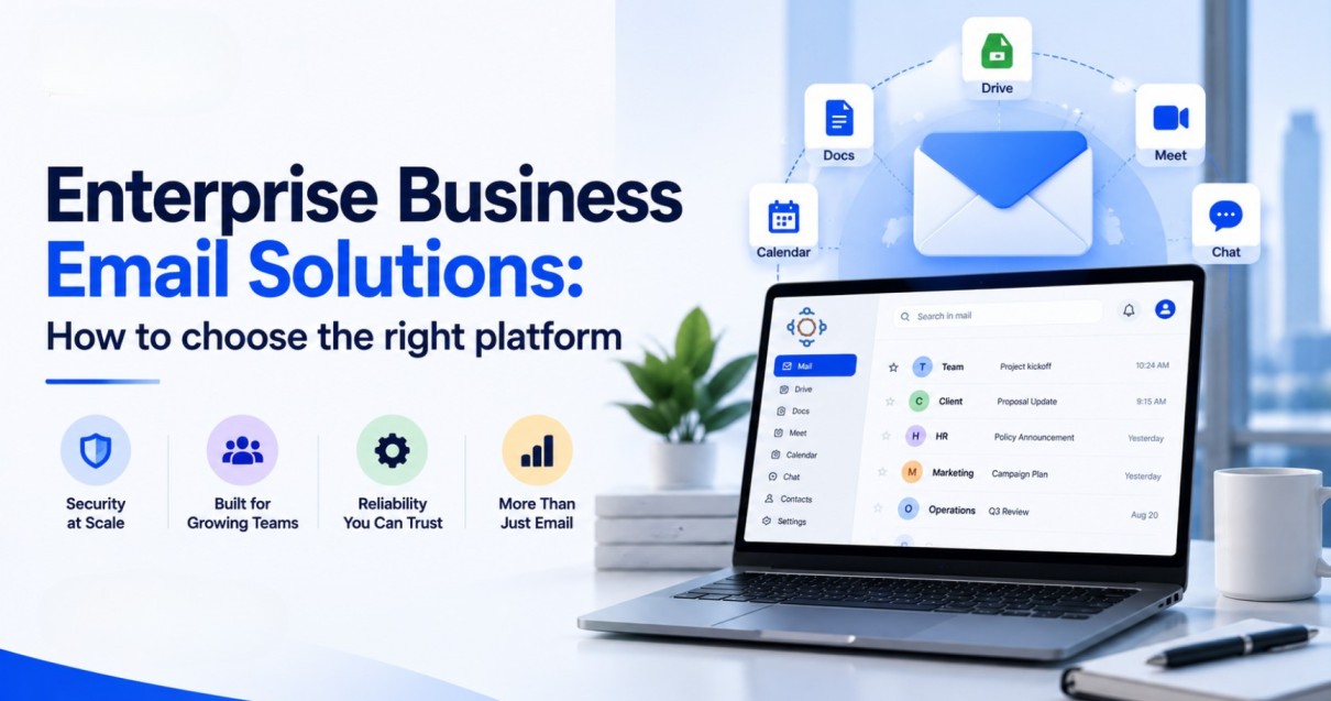 Enterprise Business Email Solutions: How to choose the right platform 