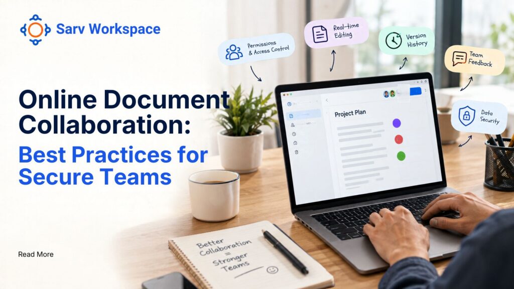 Online document collaboration for secure business teams