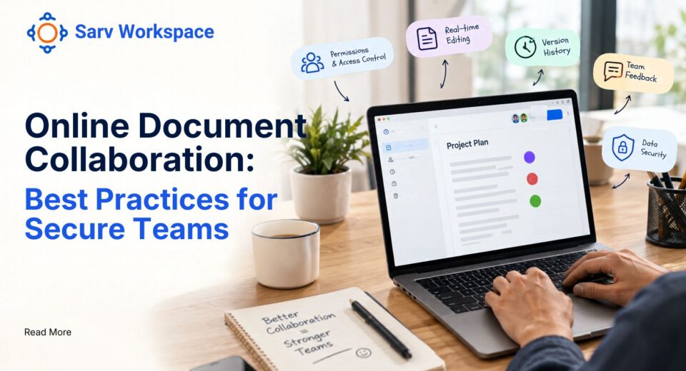 Online document collaboration for secure business teams