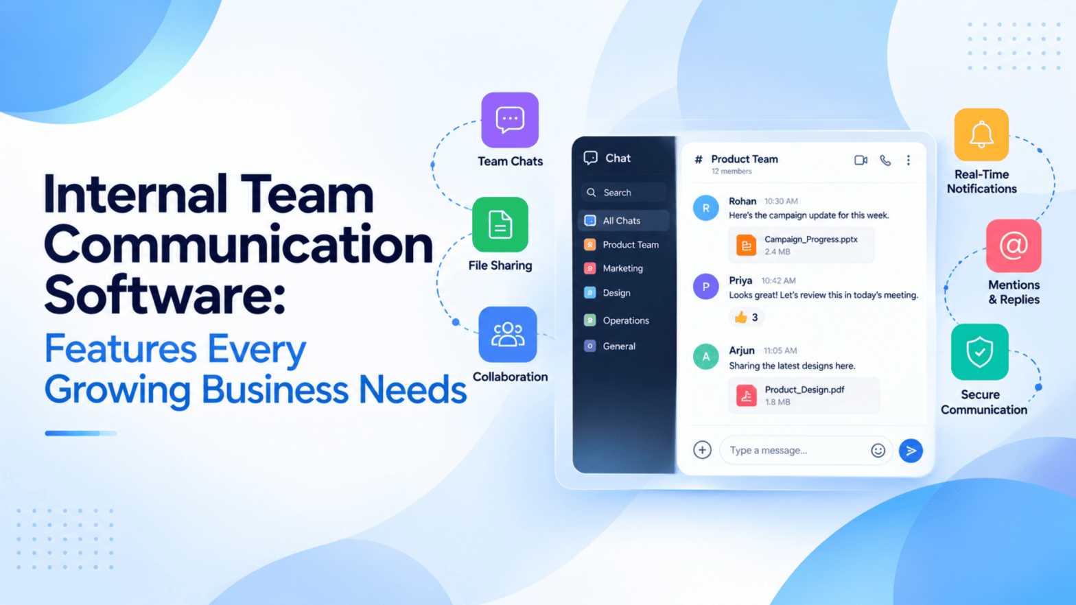 Internal Team Communication Software: Features Every Growing Business Needs