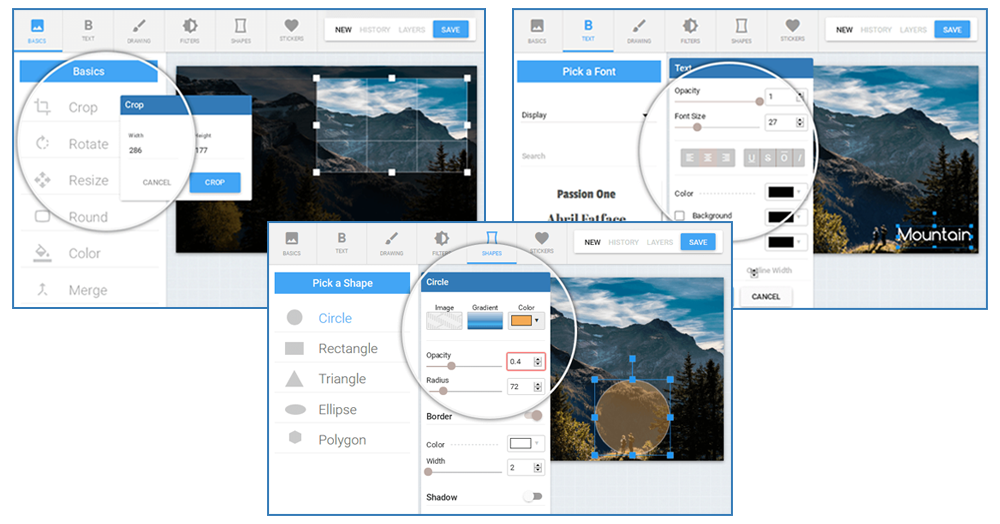 Image Editor Elements