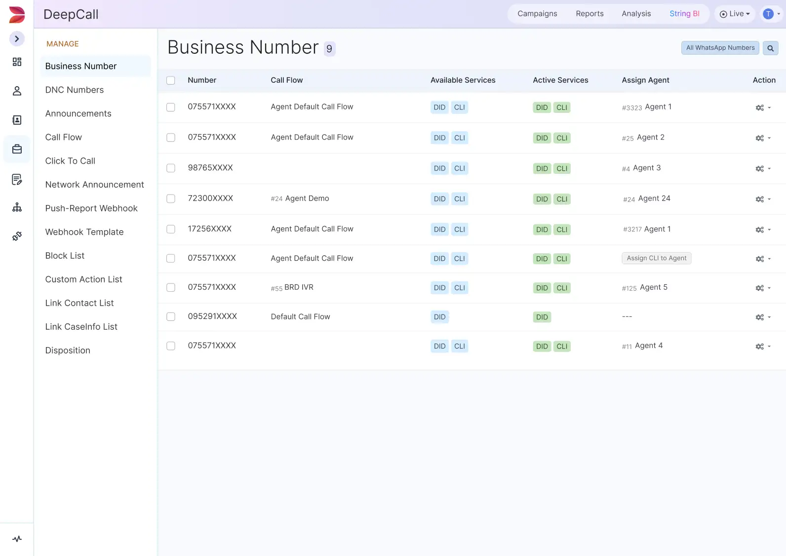 Host Your Own Number